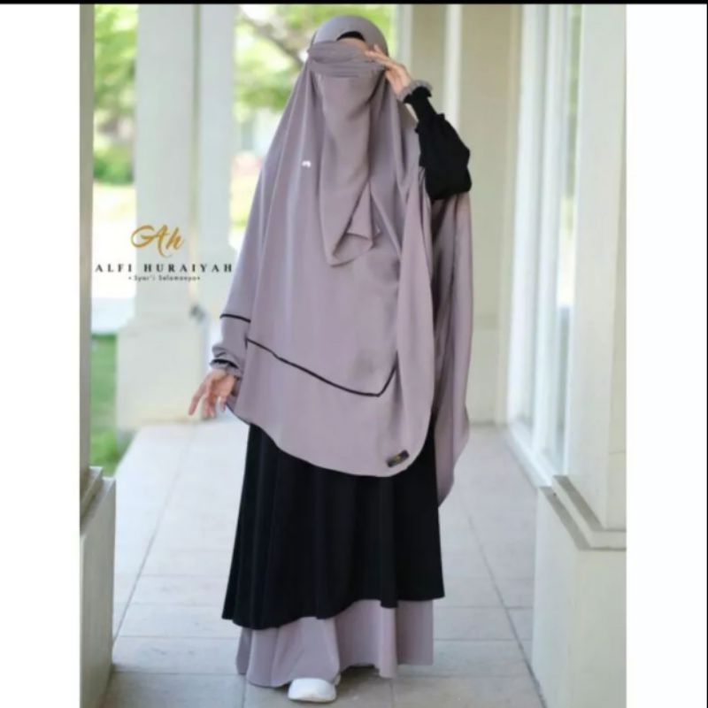 preloved set gamis geulis by alfi huraiyah