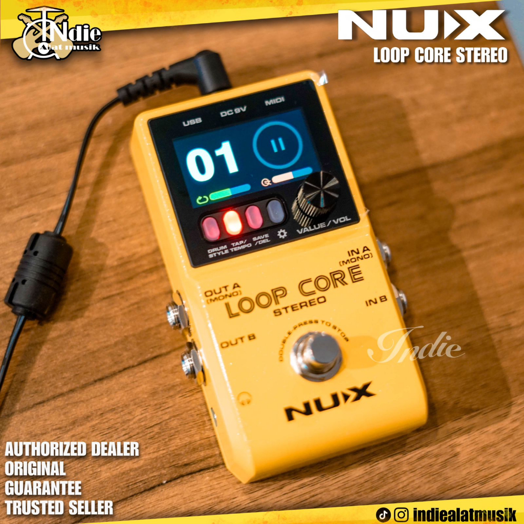 Nux Efek Stompbox NUX Loop Core Stereo | Original Bergaransi