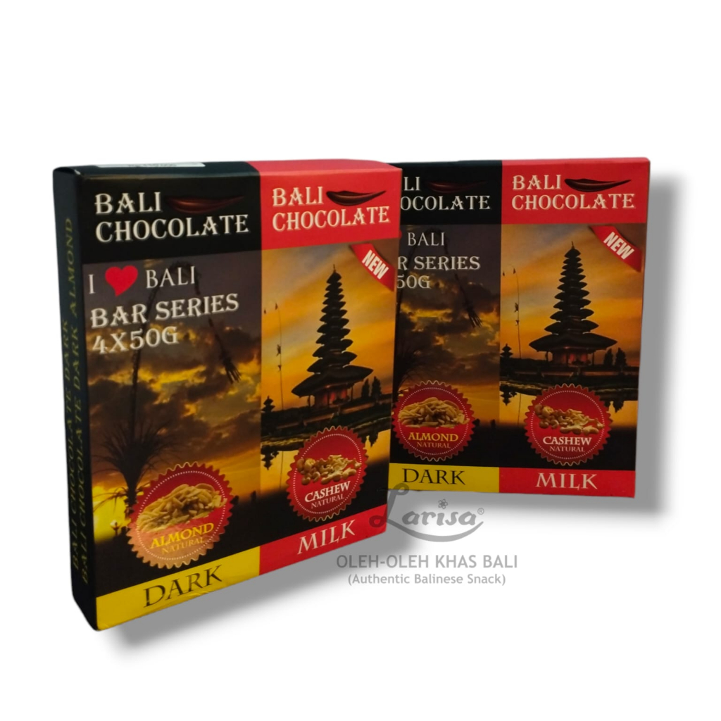 

Bali Chocolate bar series 4x50gr