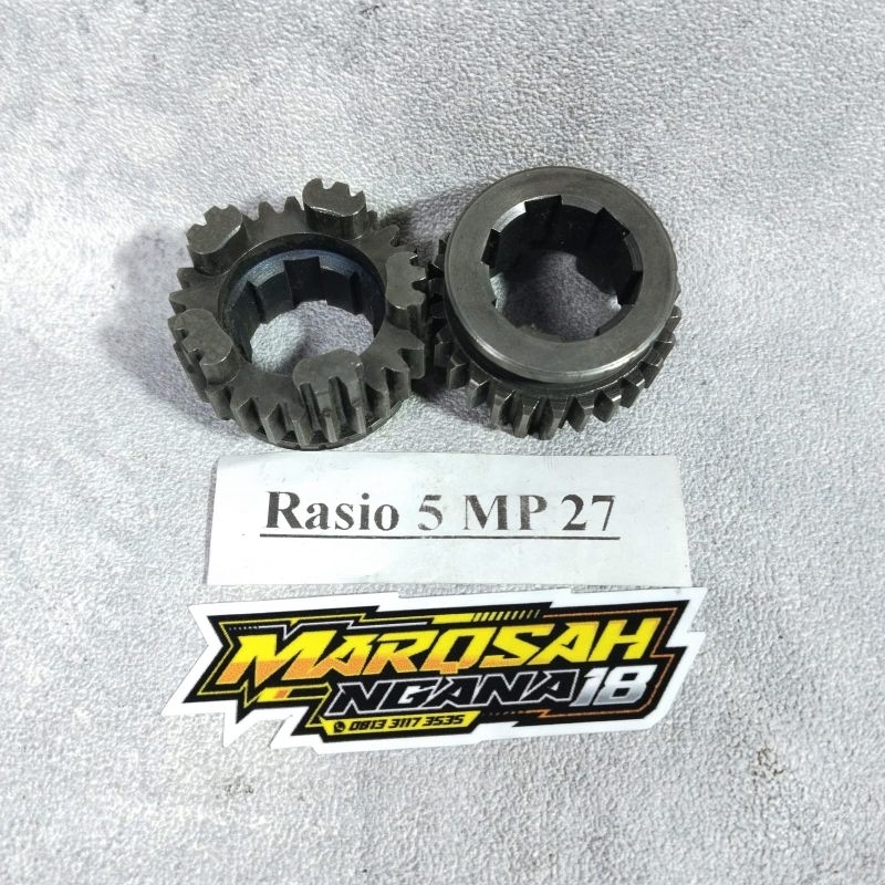 GIGI RASIO MP 5 MATA 27 RASIO OPLOS HEREX MARQSAH RACING