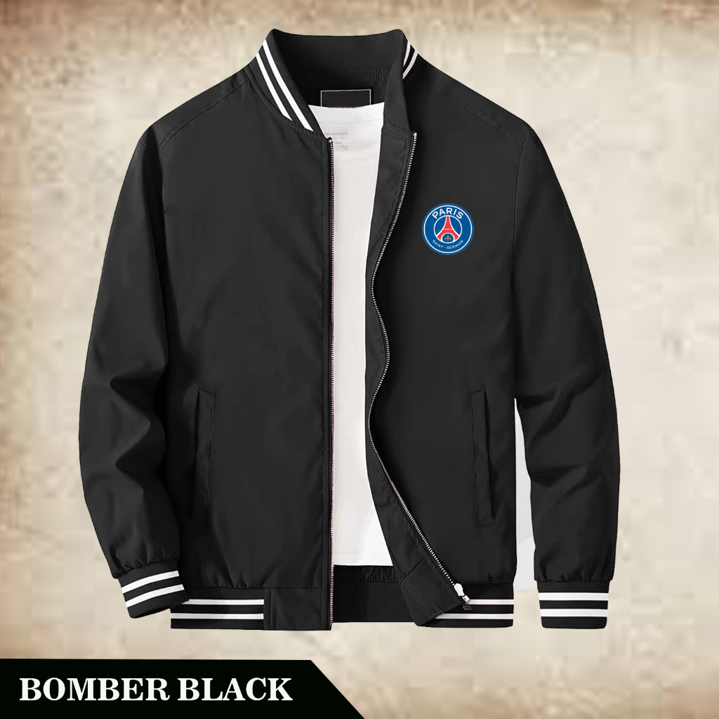 Jaket PSG | Jaket Bomber Pria | Jaket Outdoor, Jaket Distro