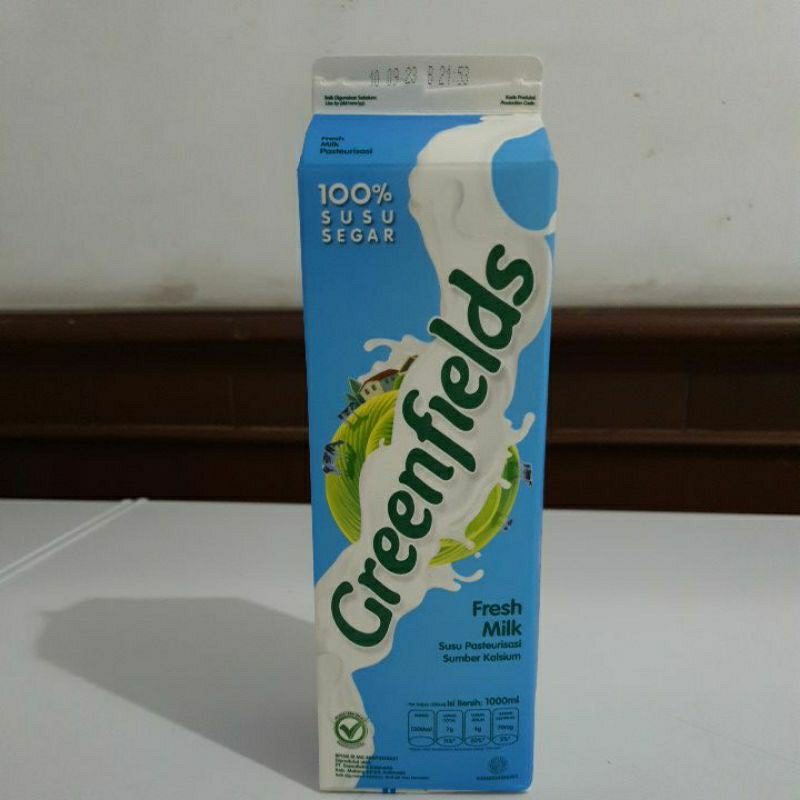 

susu Greenfields fresh milk 1 Liter