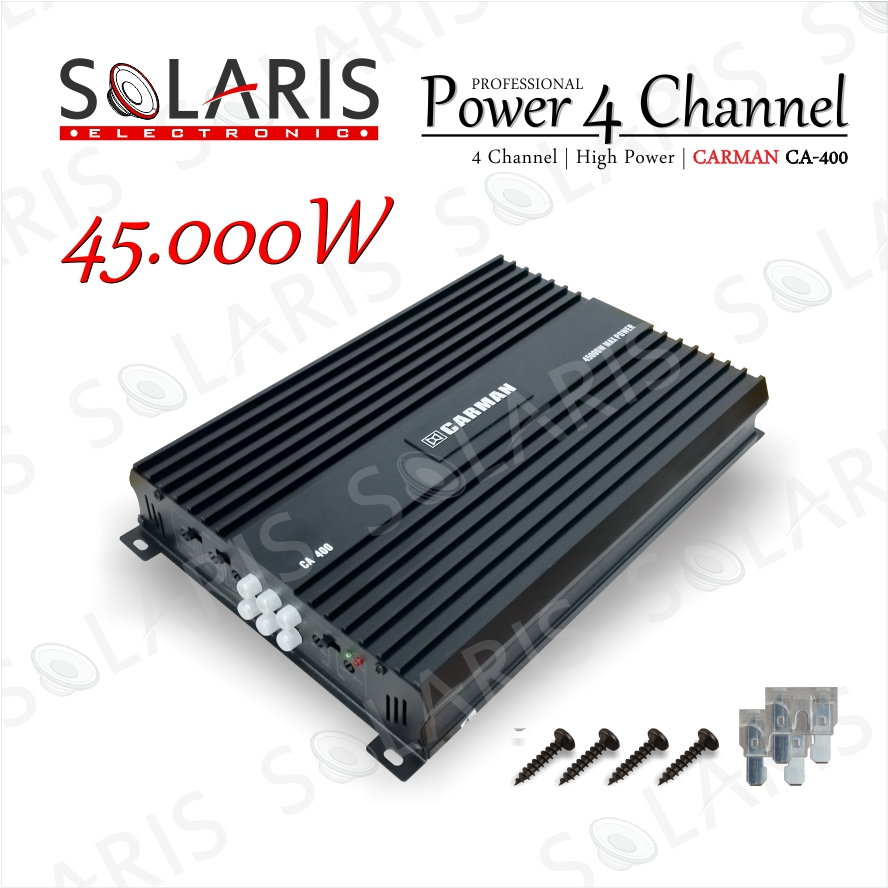 POWER MOBIL MURAH 4 Channel 45.000 Watt CARMAN CA-400