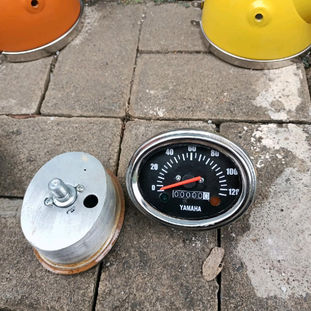 BATOK LAMPU YL SET SPIDOMTER MODEL ORI (BATOK MENTAH +SPIDO HIDUP ORI 1SET)