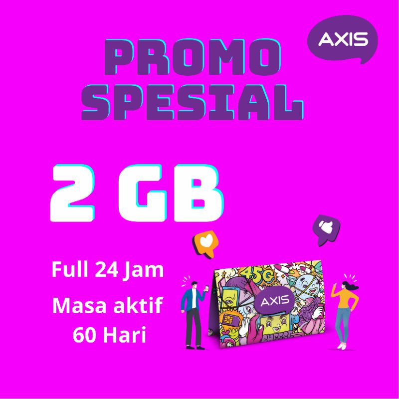 Paket Isi Ulang Kuota Axis 2gb