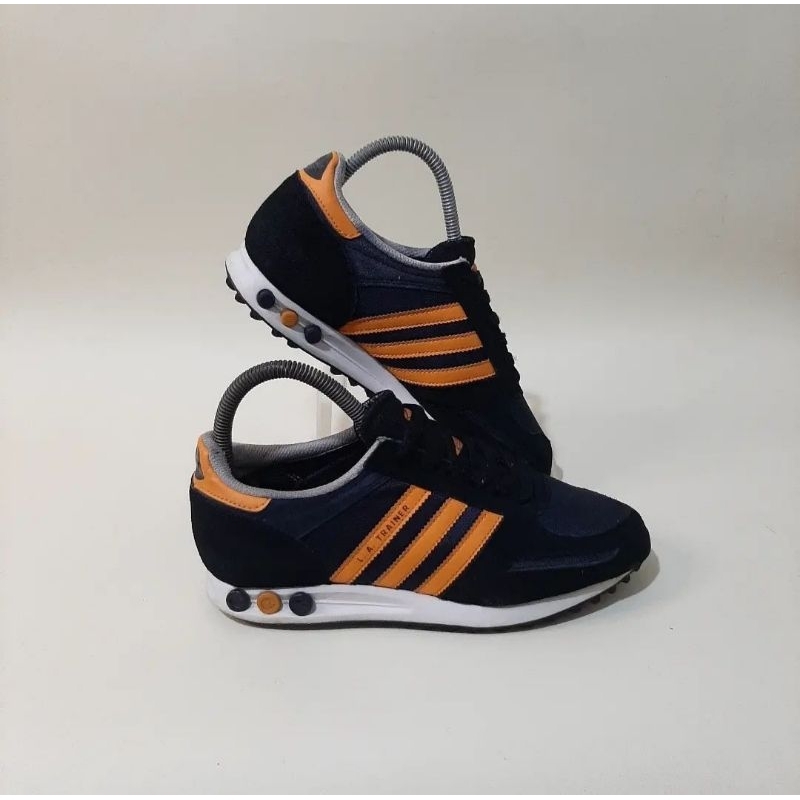 Adidas LA Trainer Navy Orange