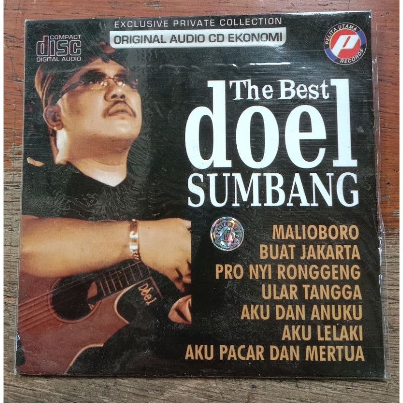 Kaset Vcd original lagu The best Doel sumbang