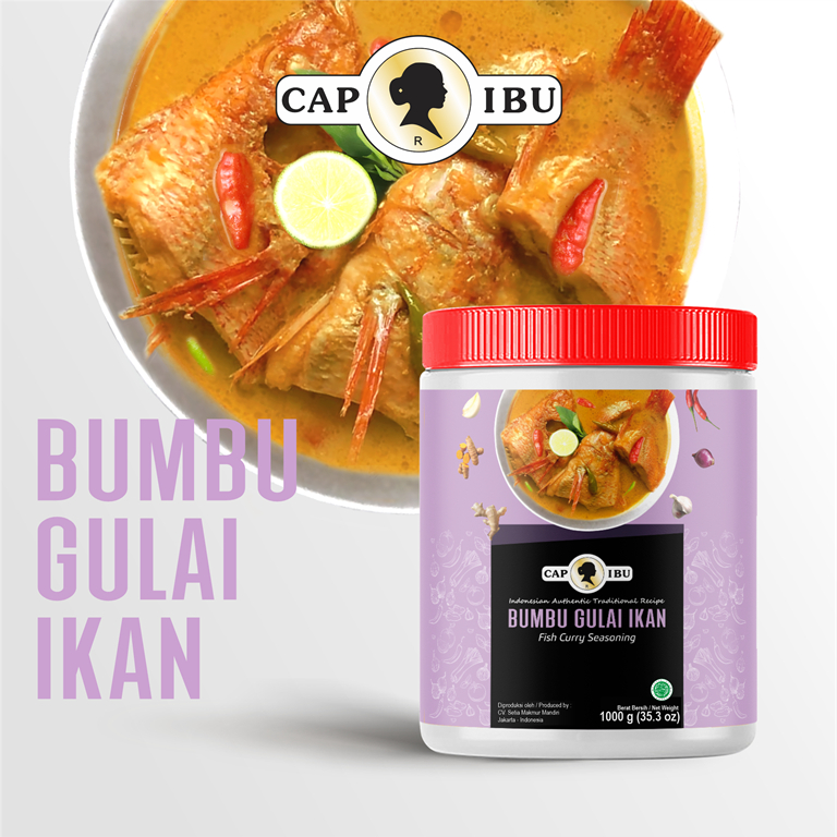 Bumbu Gulai Ikan Cap Ibu Kemasan Pot