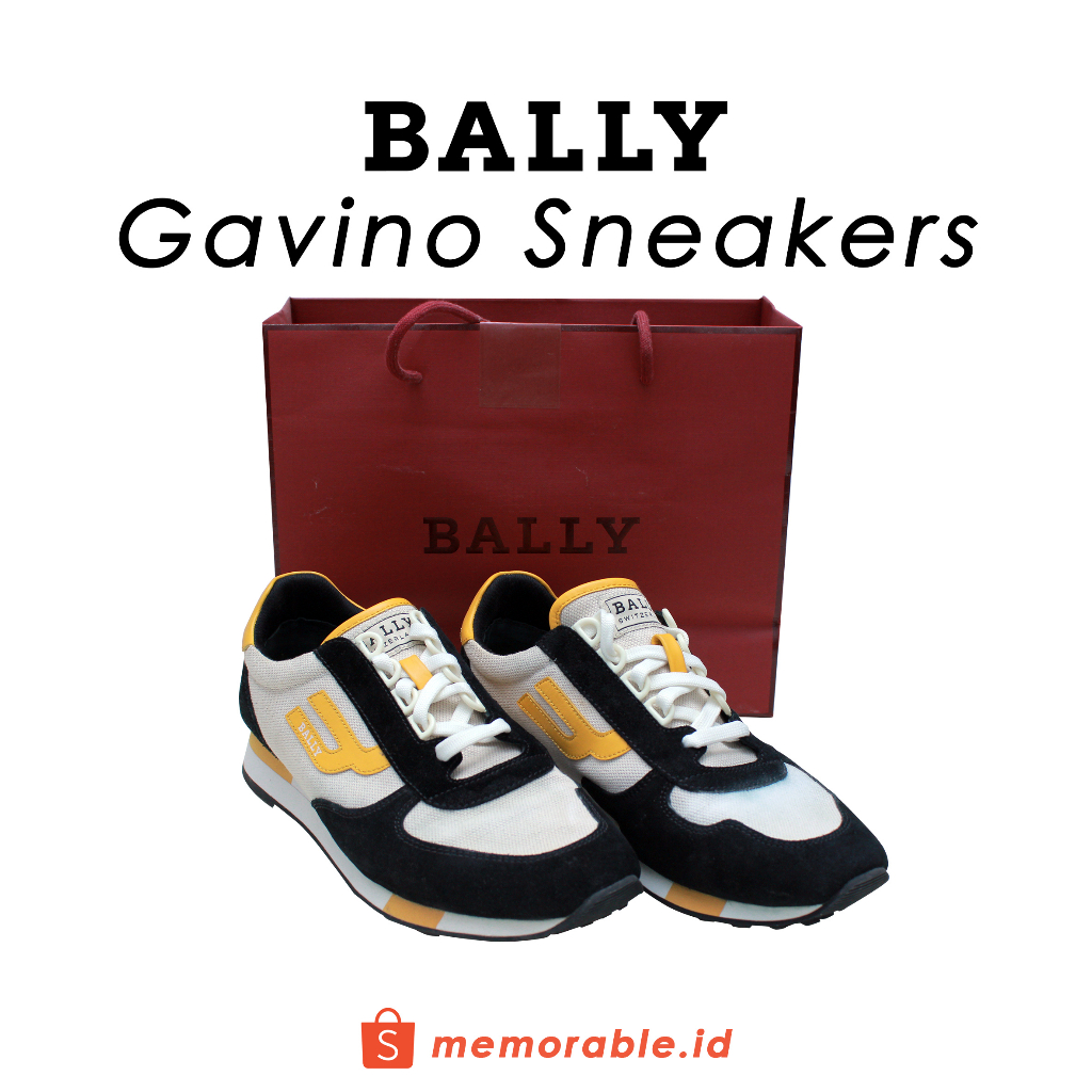 Sepatu Bally Gavino Sneakers / Sepatu Sneakers Bally / Sepatu Bally Original