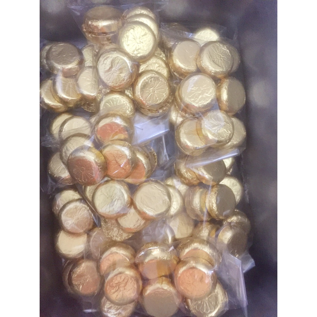 

Lagie Coklat Koin Repack 100gr 15pcs Golden Coin