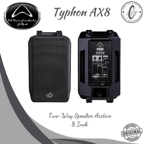 Wharfedale Pro Typhon AX8 Speaker Aktif 8 Inch Original AX-8
