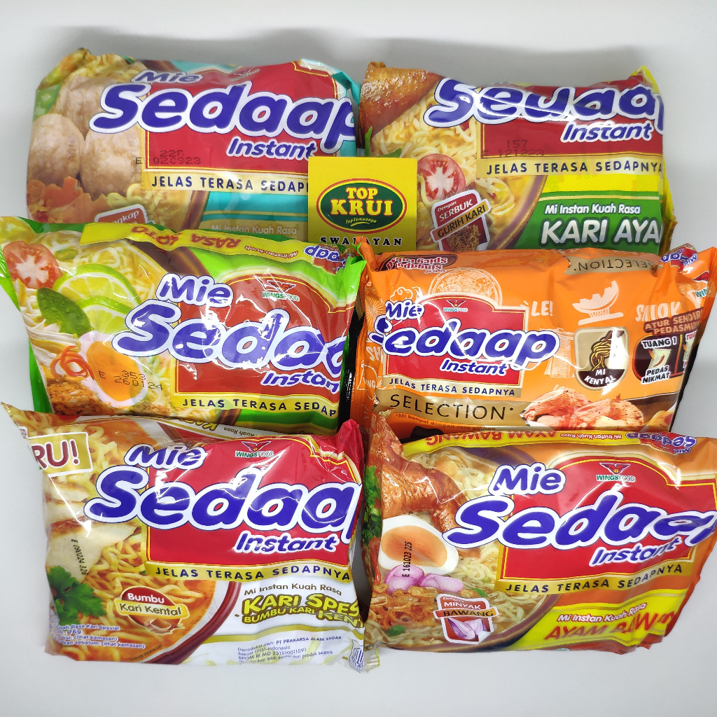 

MIE INSTANT SEDAP KUAH ALL VARIAN