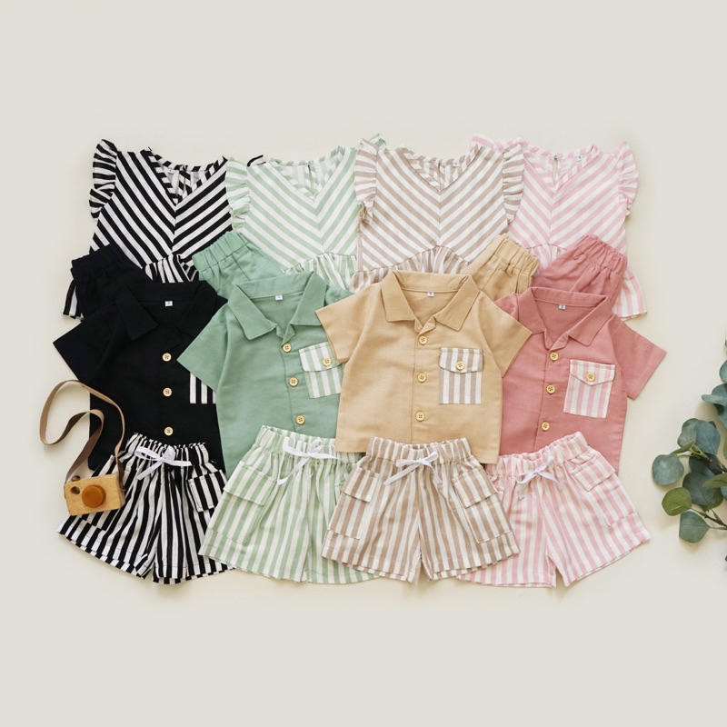 CBC - JOVA JOVI SET | setelan couple anak 1-6thn