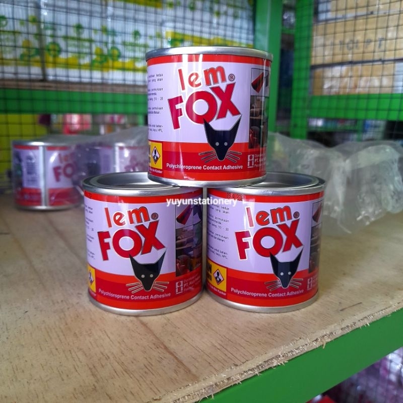 

Lem FOX Kuning 70 gr | Lem Kayu Kuning