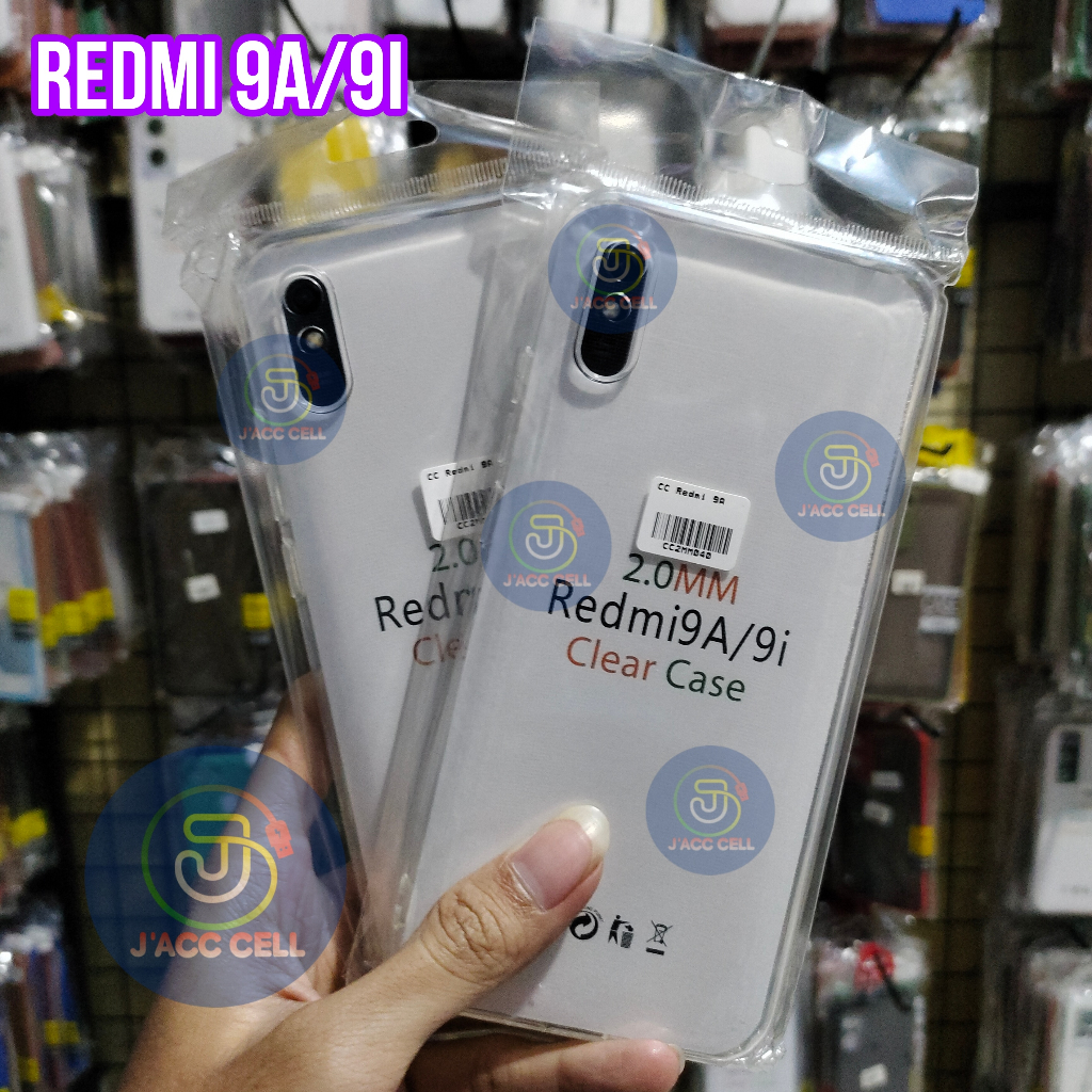 Clear Case 2mm Softcase Xiaomi Redmi 9A,Redmi 5A,Redmi 9C,Redmi 10A,Redmi 9,Redmi 6A,Redmi 10