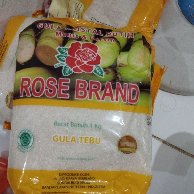 

GULA PASIR kemasan KUNING 1KG