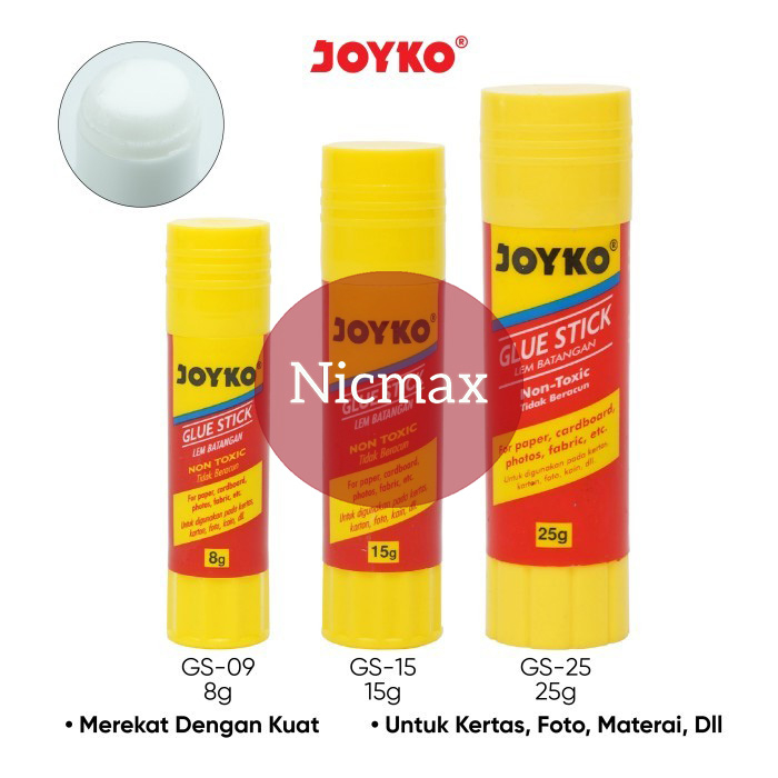 

Glue Stick / Lem Kertas Batang Joyko GS-09 ~ 25