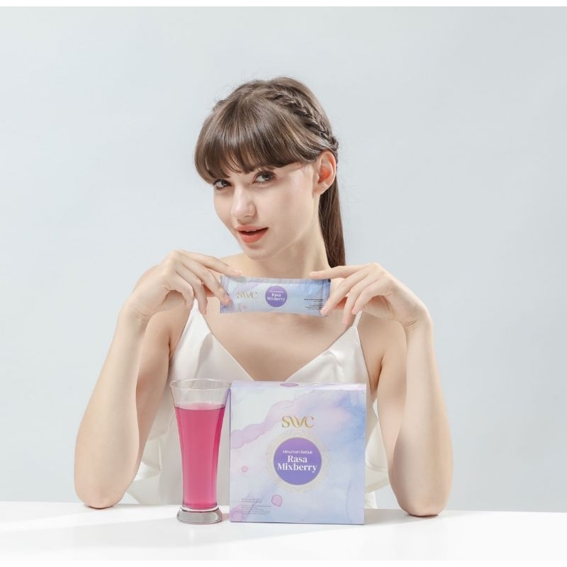 Collagen SWC Minuman collagen 15 sachet_memperbaiki kulit luar dan dalam_minuman sehat