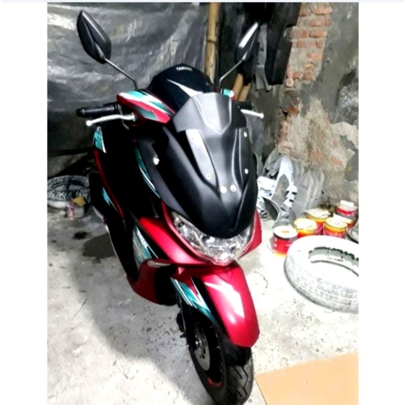 Kedok / Tameng enVenom Yamaha New Freego/Mio Gravis 2023 PNP