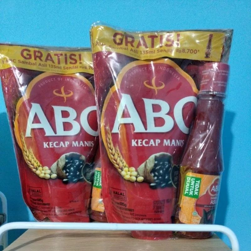 

0PROMO KECAP MANIS ABC 685 G GET ABC SAMBAL ASLI BOTOL 135 ML