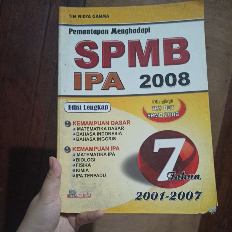 SPMB IPA 2008 SMA