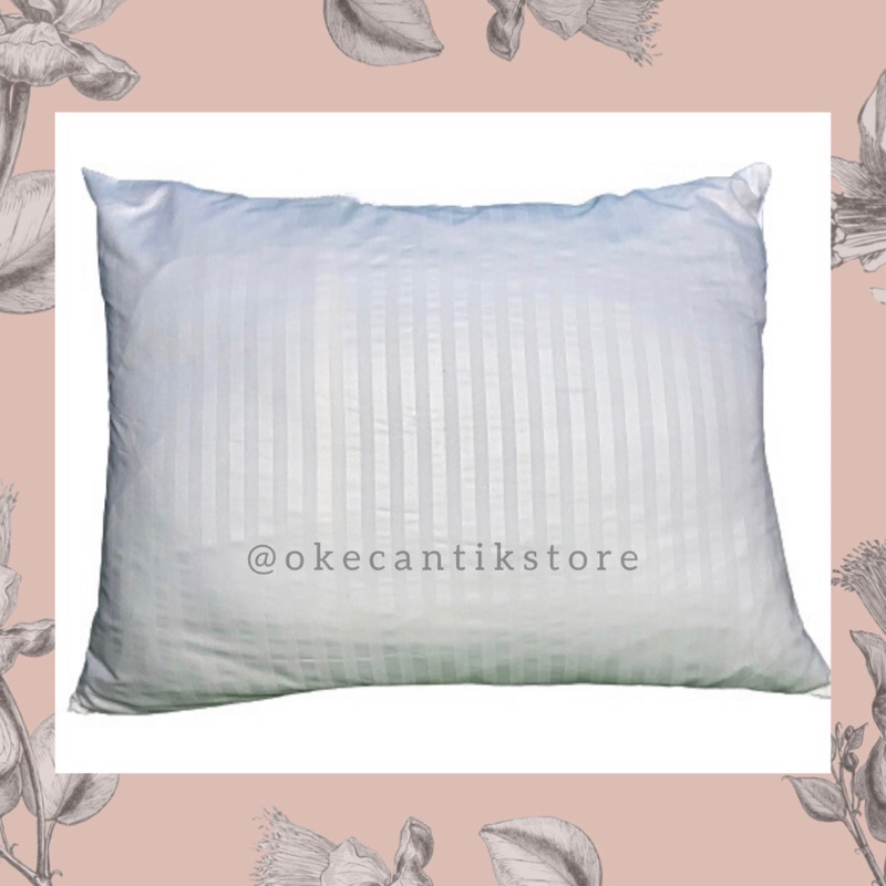 Sarung Bantal Resleting Sarung Guling Tali Warna Putih Resleting sarung bantal hotel sarung bantal p