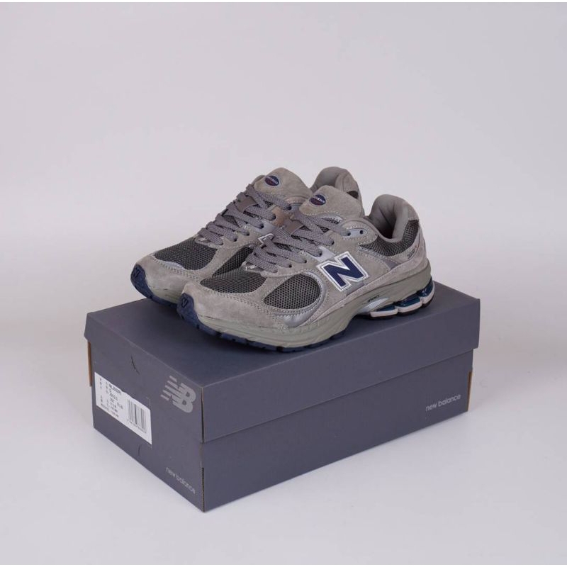 Sepatu Nb New Balance 2002r ML2002RA Light Grey 100%BNIB