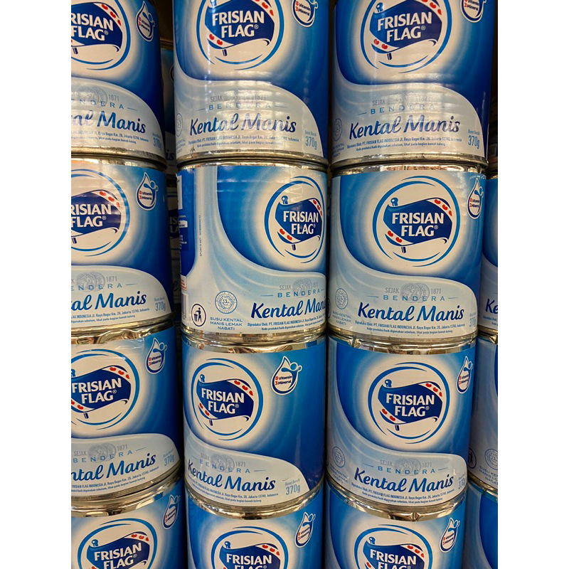 

SUSU KENTAL MANIS FRISIAN FLAG KEMASAN KALENG 370gr