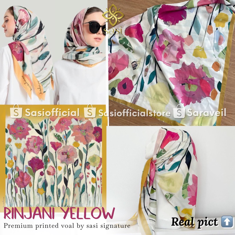 [TERLARIS] VOAL MOTIF LASERCUT/ HIJAB VOAL MONOGRAM/ VOAL BUNGA/ BANIESCOOP KW / VOAL DENAY / DEENAY