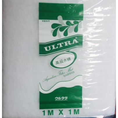 Kapas Filter Ultra Hijau 1x1 Kapas Filter Aquarium Ukuran 1 Meter