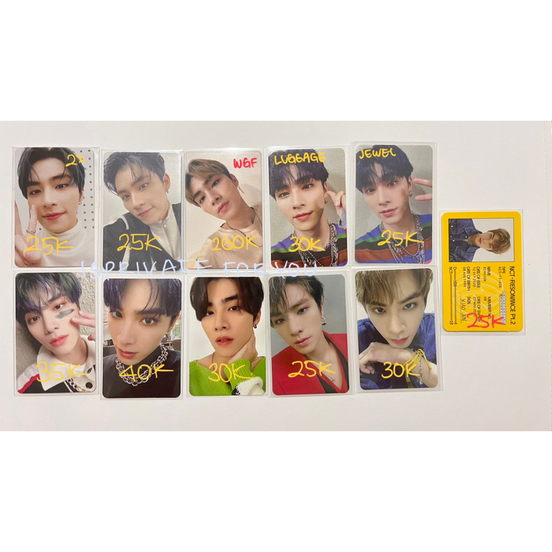 PC Xiaojun Trading Card Universe Photobook We Got Family WGF Luggage Miracle Jewel Sanrio Arrival De