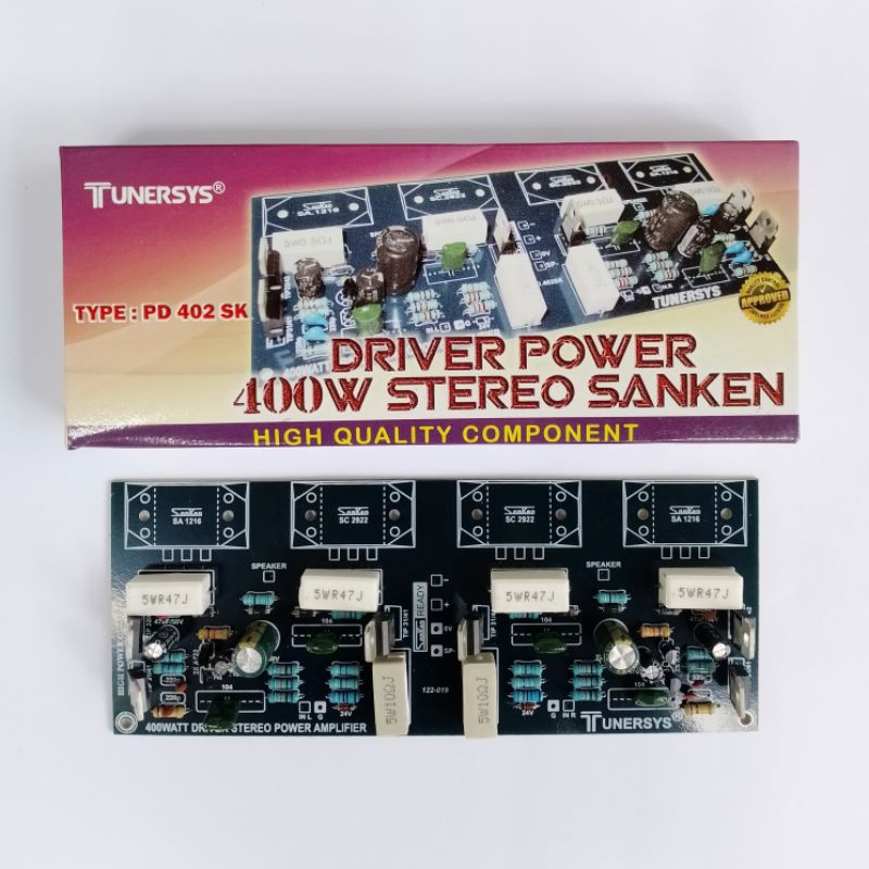Kit Driver Power 400 Watt Stereo Sanken Tunersys