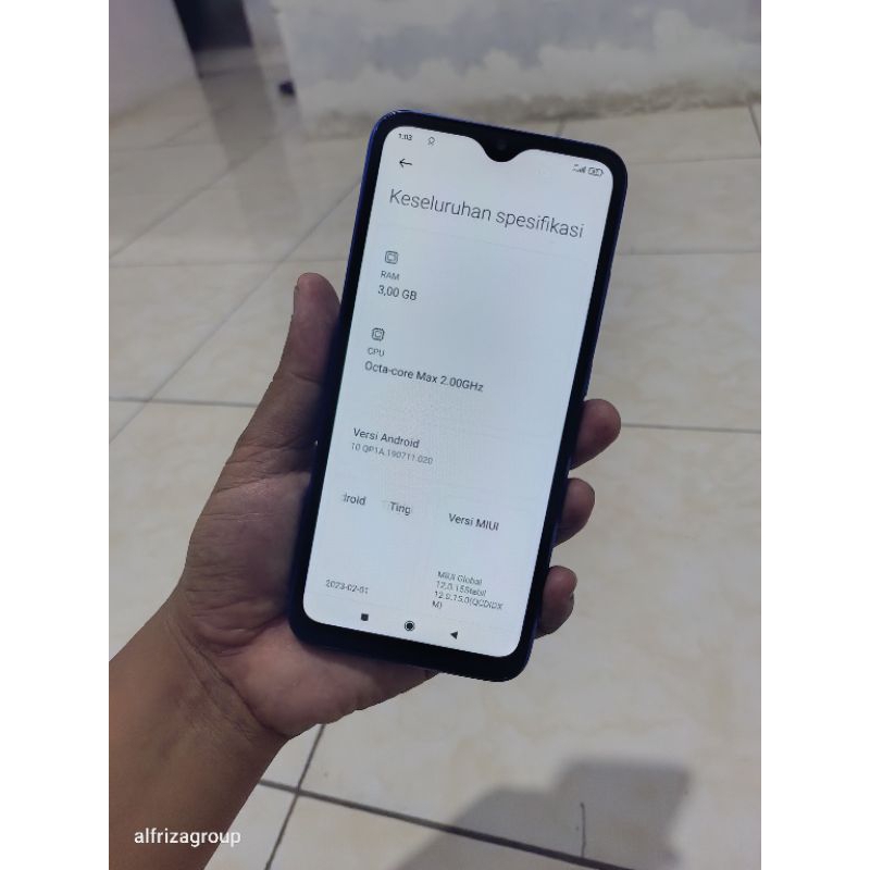 hp second siap pake Xiaomi redmi 9a