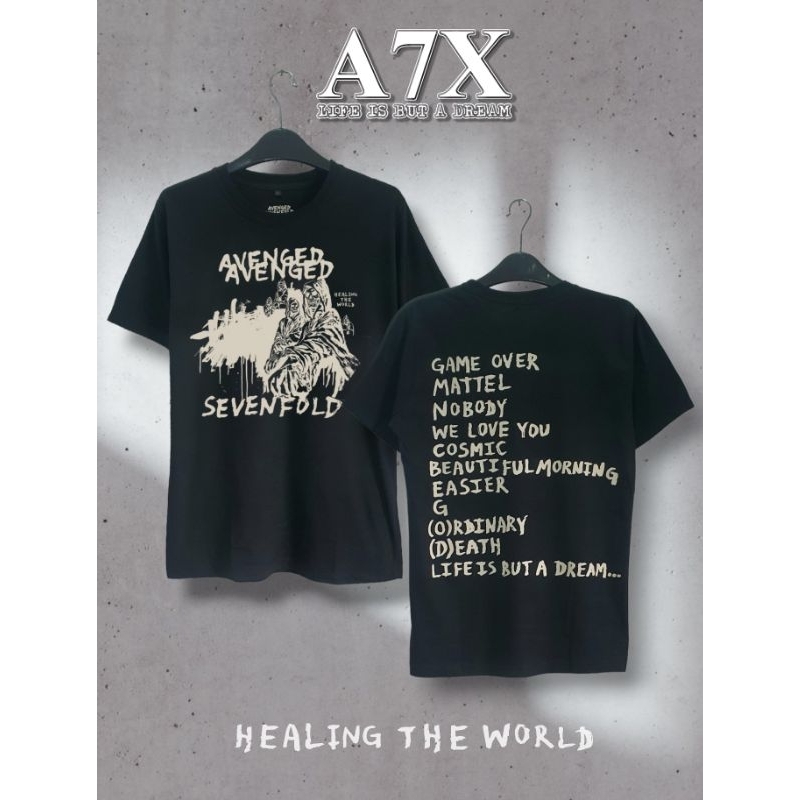 KAOS BAND AVENGED SEVENFOLD A7X | HEALING THE WORLD | LIFE IS BUT A DREAM