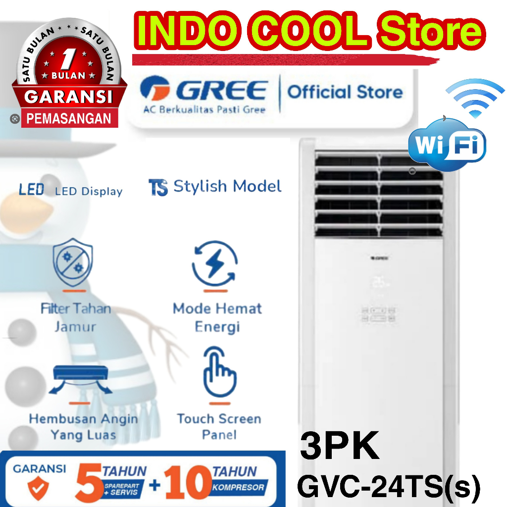 Ac Floor Standing Gree 3PK ( 3phase)