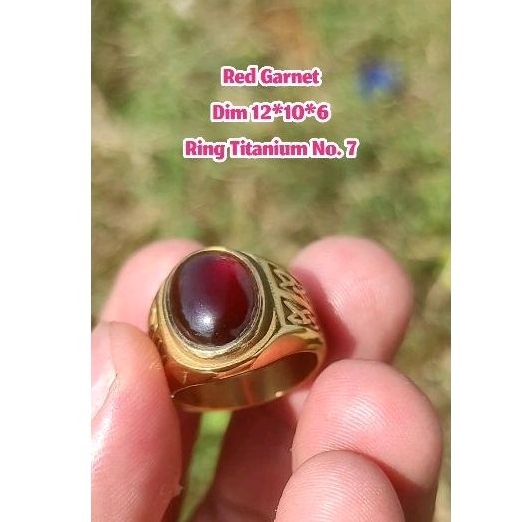 Batu Red Garnet Original