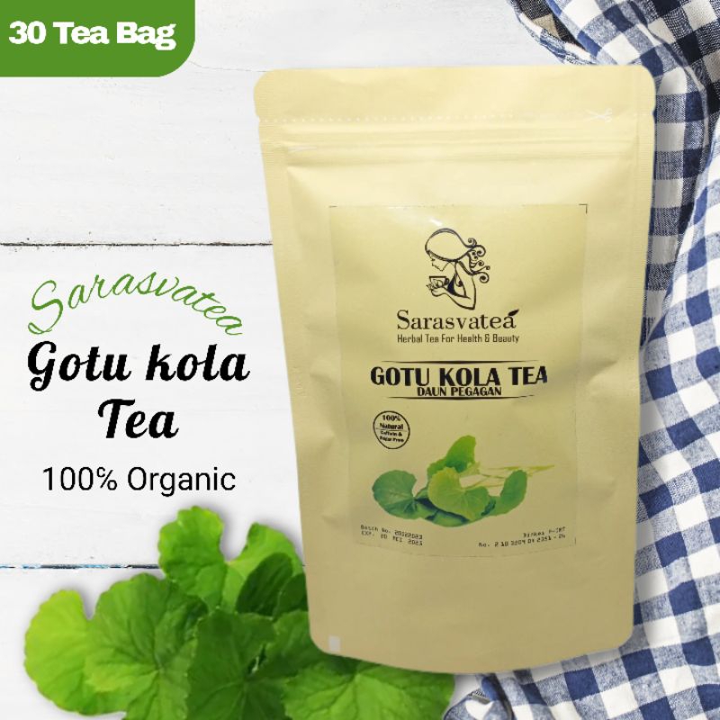 

TEH DAUN PEGAGAN : GOTU KOLA TEA ISI 30 TEA BAG