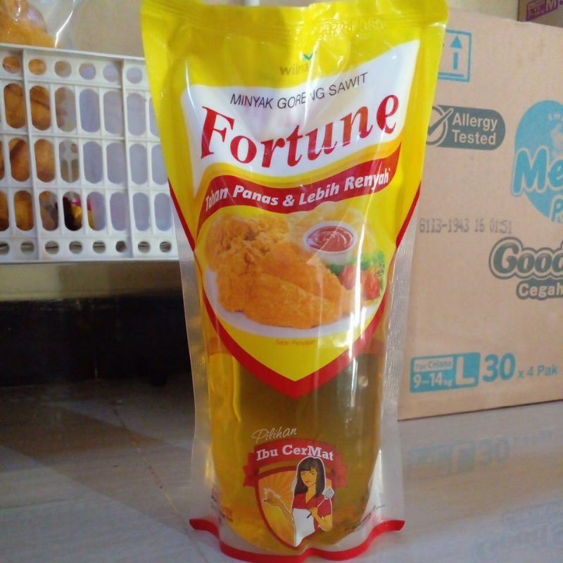 

Fortune minyak goreng 1 liter