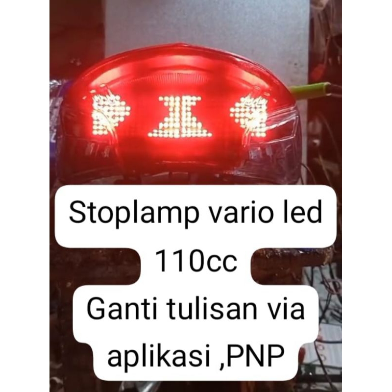 Stoplamp vario led 110 custom