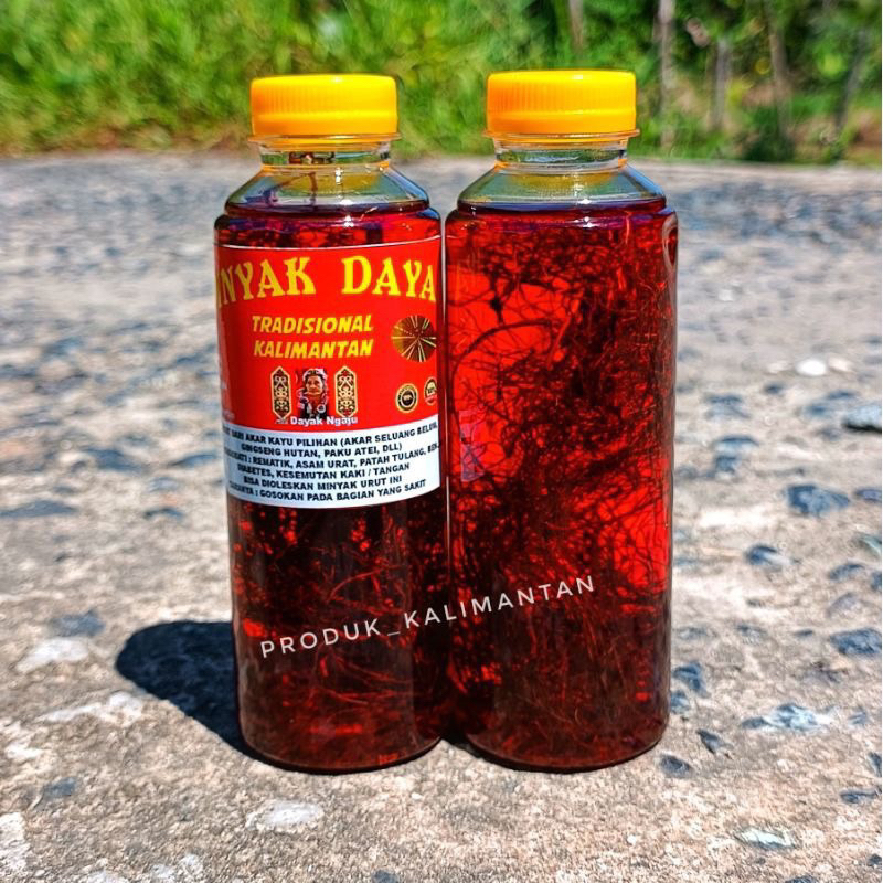 

Asli Minyak Dayak Lebel Merah 250 ml