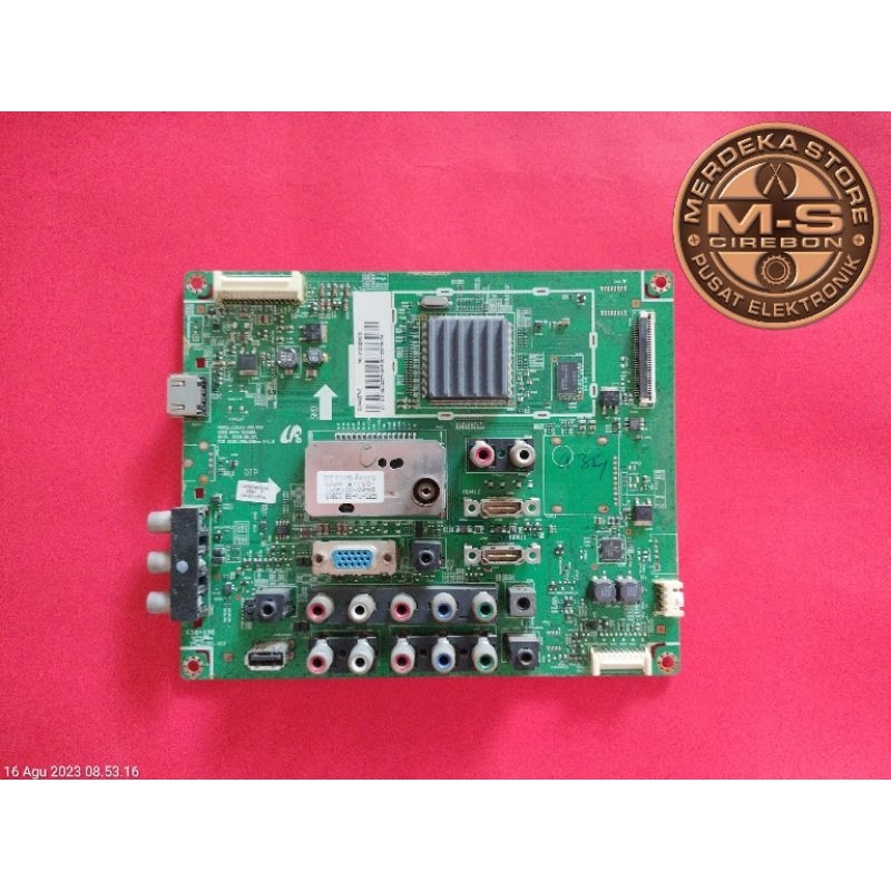 Mb mainboard module psu power supply mesin tv SAMSUNG LA32B450C4 SG32