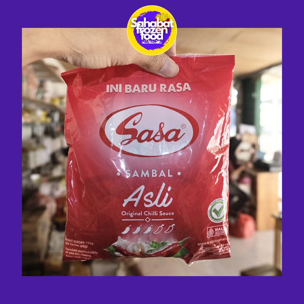 

Sasa Saus Sambal Asli Sachet 24pcs/pack