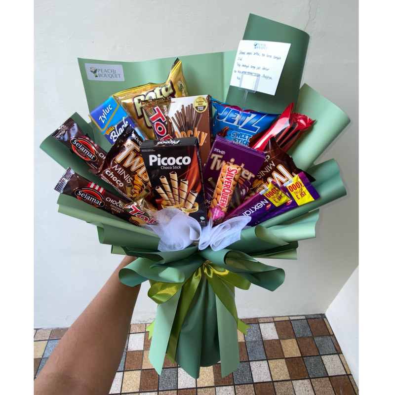 

Snack Bouquet Medium to large | Buket Jajan Mix Medan