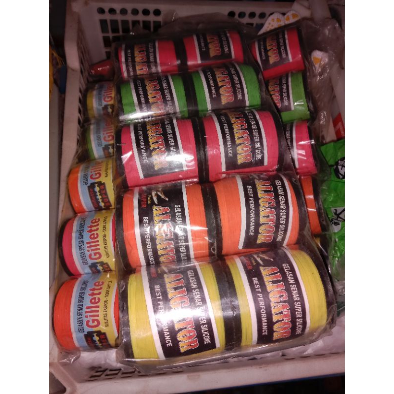 kenur mangkok/benang layangan/kenur gelasan