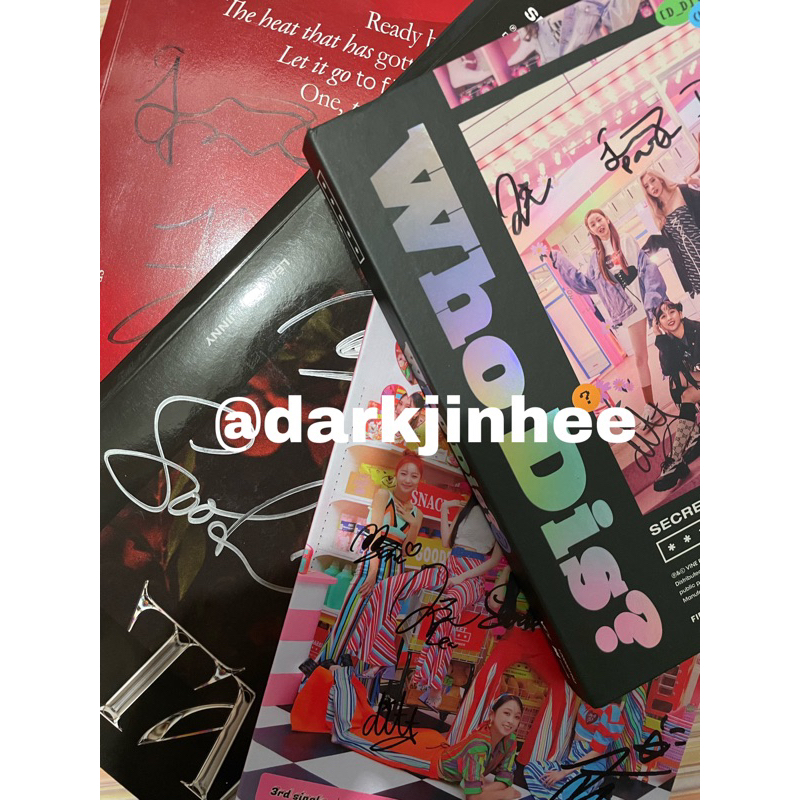 Album Secret Number Doomchita Signed Album Only