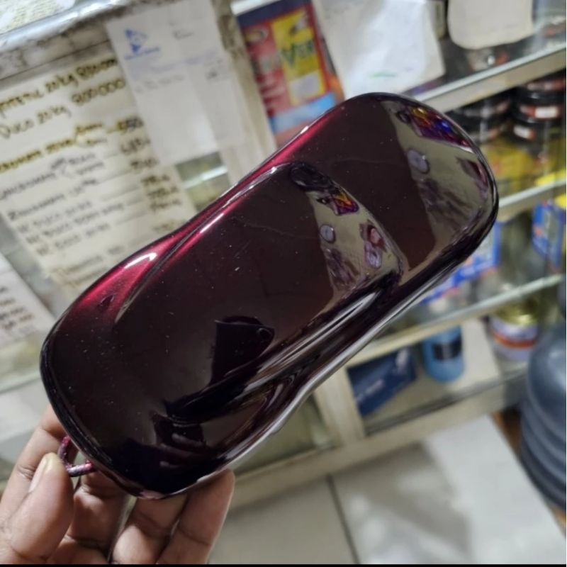 Custom paint cat candy tone pu red to black