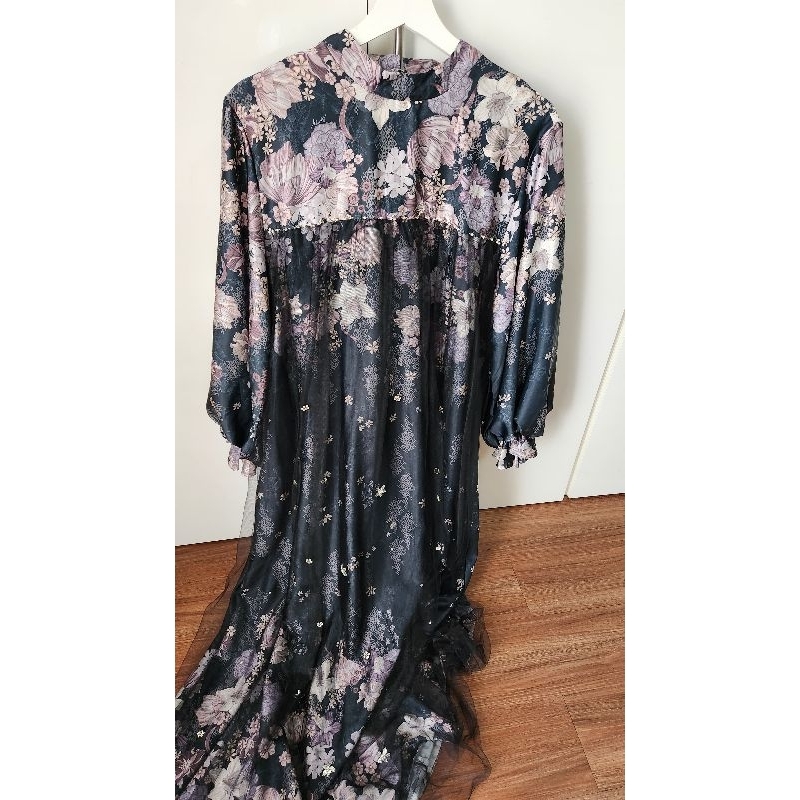 anyelir dress banawa with embelishment (payet) by wearing klamby