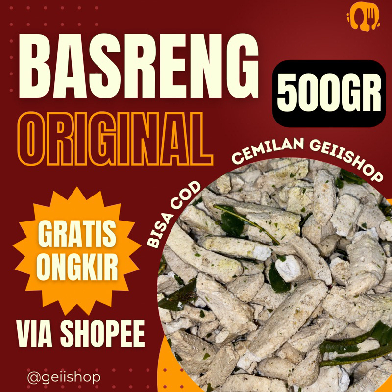 

BASRENG ORI 500GR GURIH DAUN JERUK CEMILAN GEIISHOP MURAH VIRAL