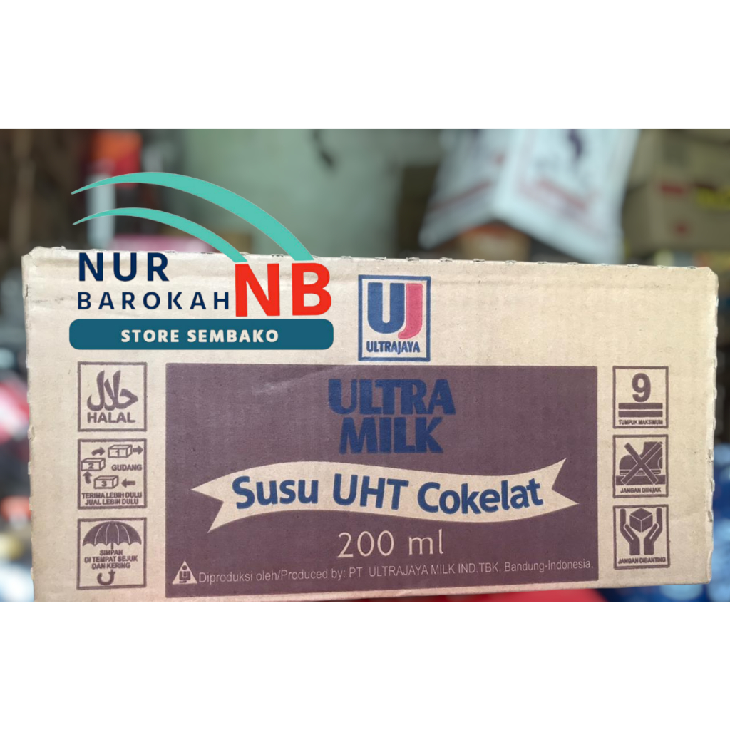 

Ultra Milk Cokelat 1 DUS (Isi 24 PCS) 200ml