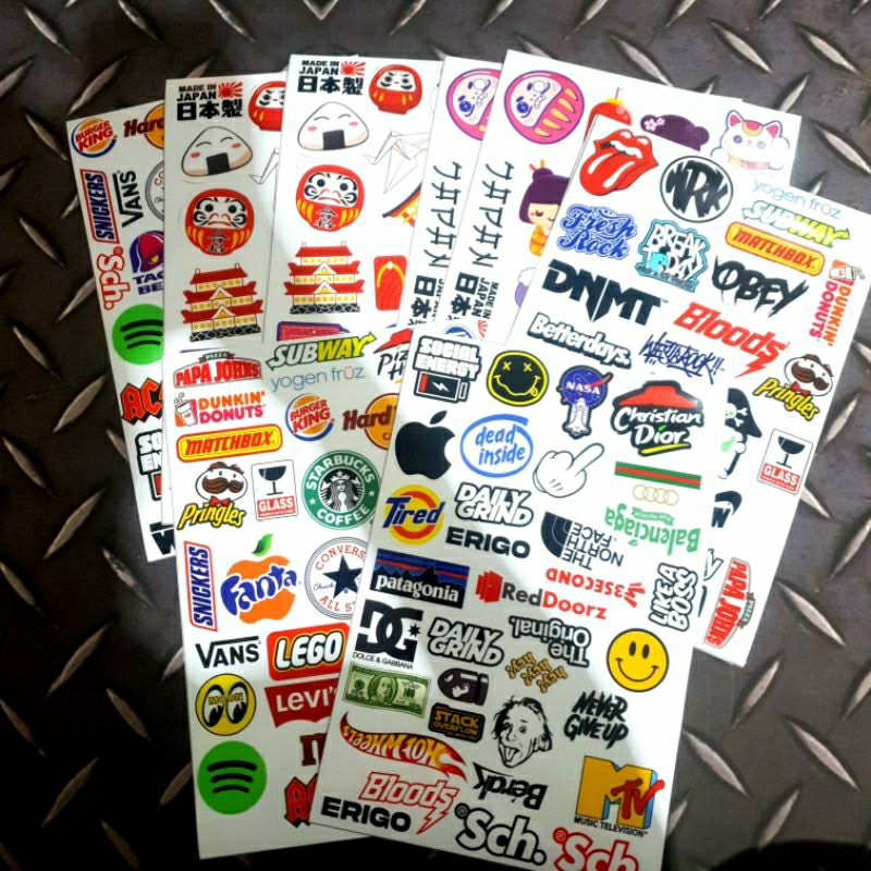 

sticker pack Isi 50pcs berkualitas